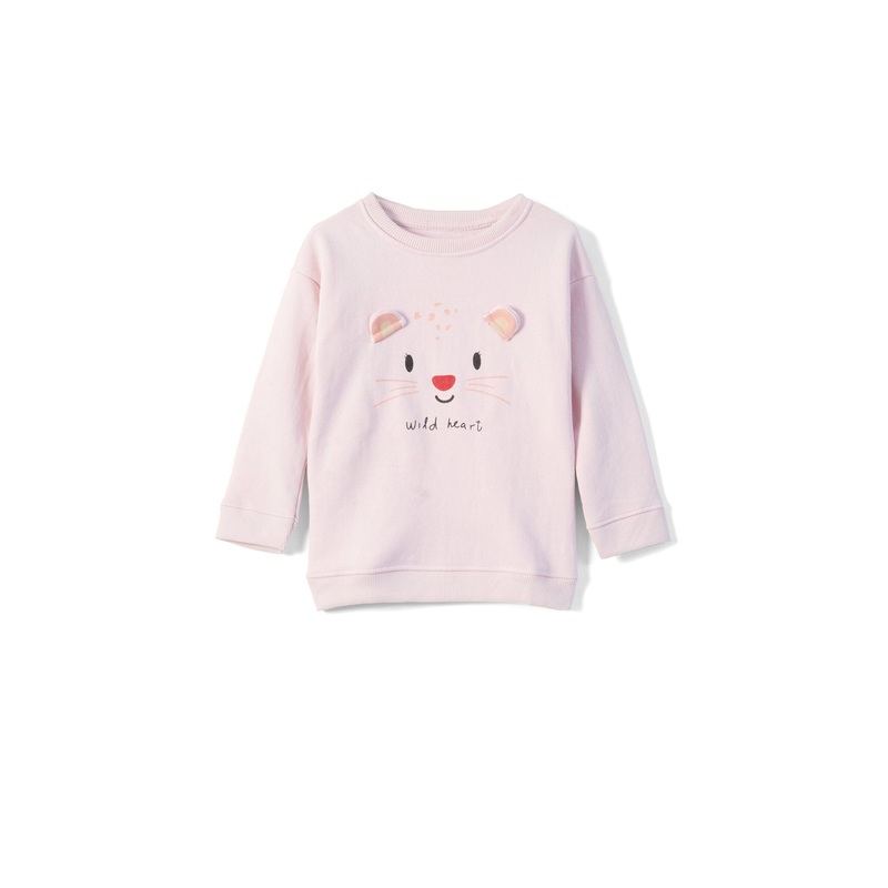 MNG Kid’s Wild Heart Printed Sweat Shirt