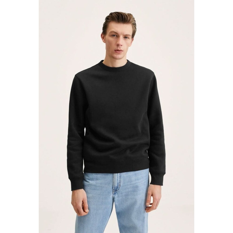 Arrow Men’s Solid Fleece Sweat Shirt