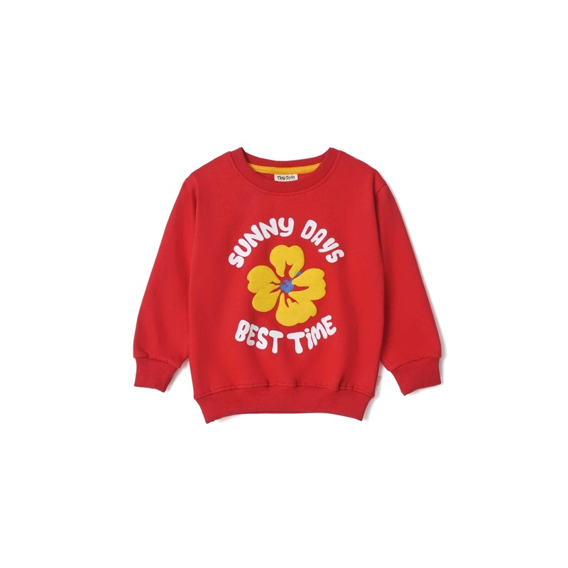 Tiny Teen Kid’s Sunny Days Printed Fleece Sweat Shirt