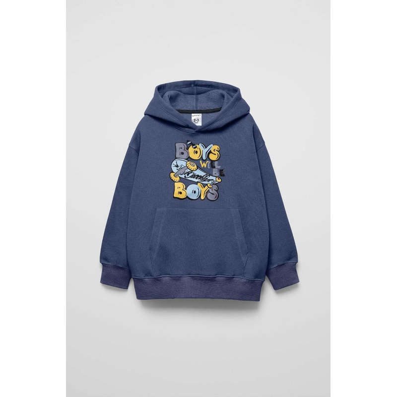 LFT Boy’s Printed Pullover Hoodie