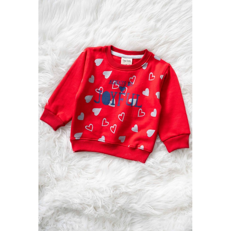 Tiny Teen Kid’s Always Be Joyful Fleece Sweat Shirt