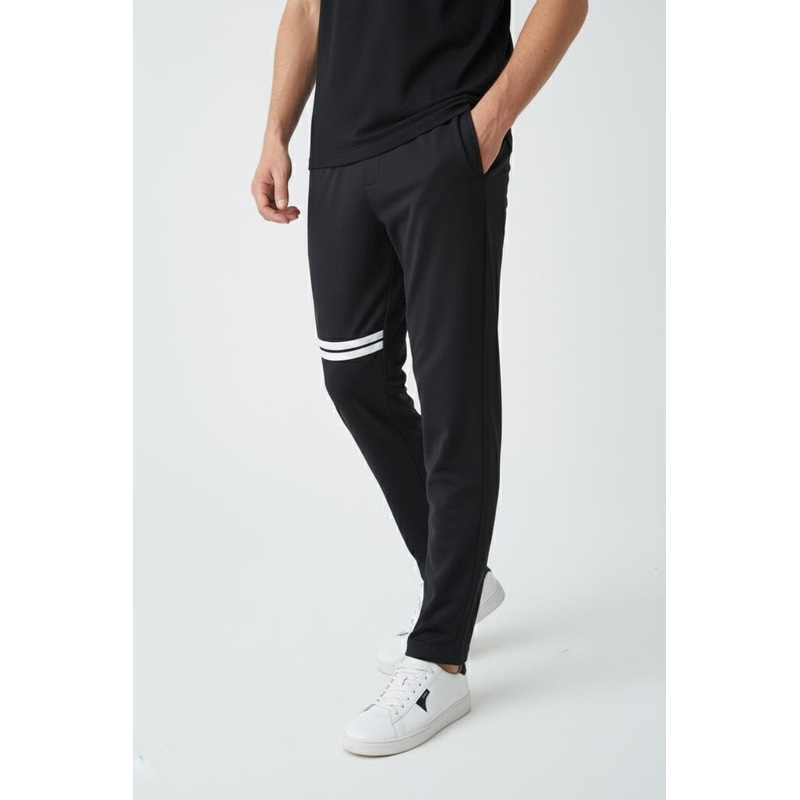 Men’s Quick Dry Double Striped Activewear Trousers