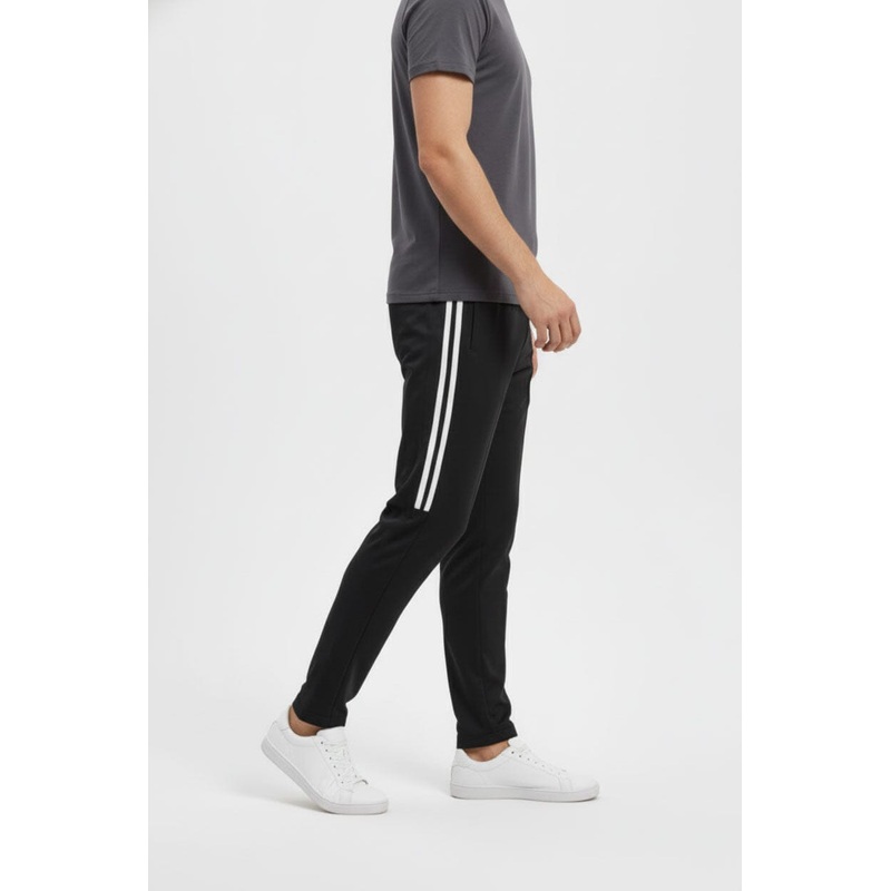 Men’s Quick Dry Dual Striped Activewear Trousers