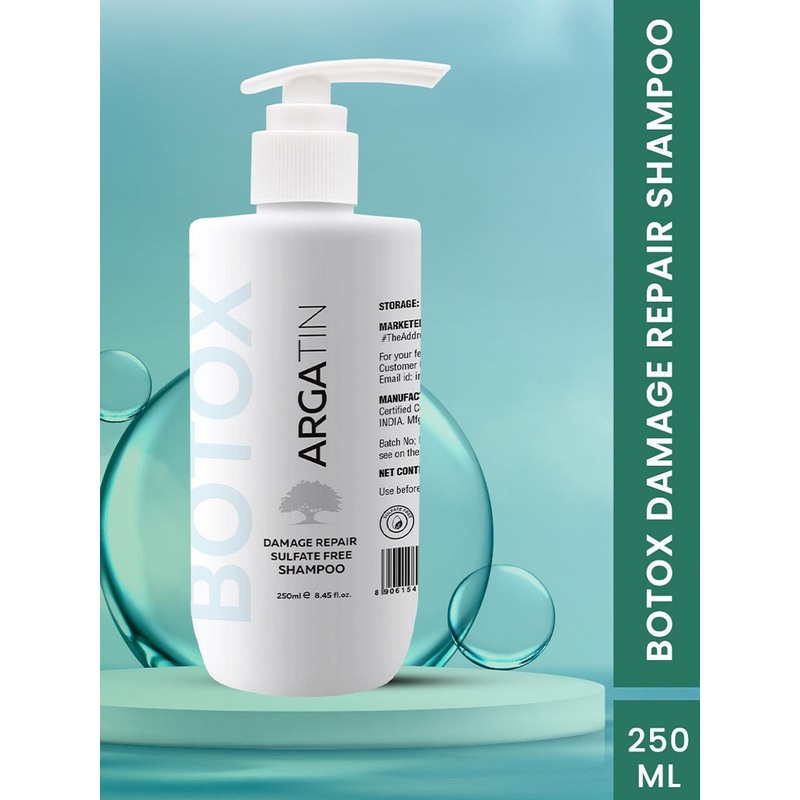 ARGATIN Botox Damage Repair Sulfate Free Frizz Control Shampoo – 250 ml