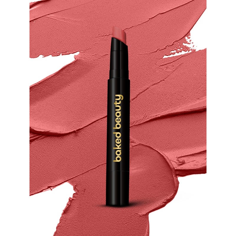 Baked Beauty My Crayon Lip Crayon Lipstick With Vitamin E-2.5g-Mid Night Kiss-02