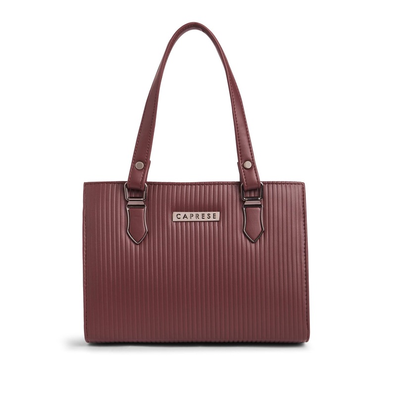 Caprese Textured Structured Shoulder Bag