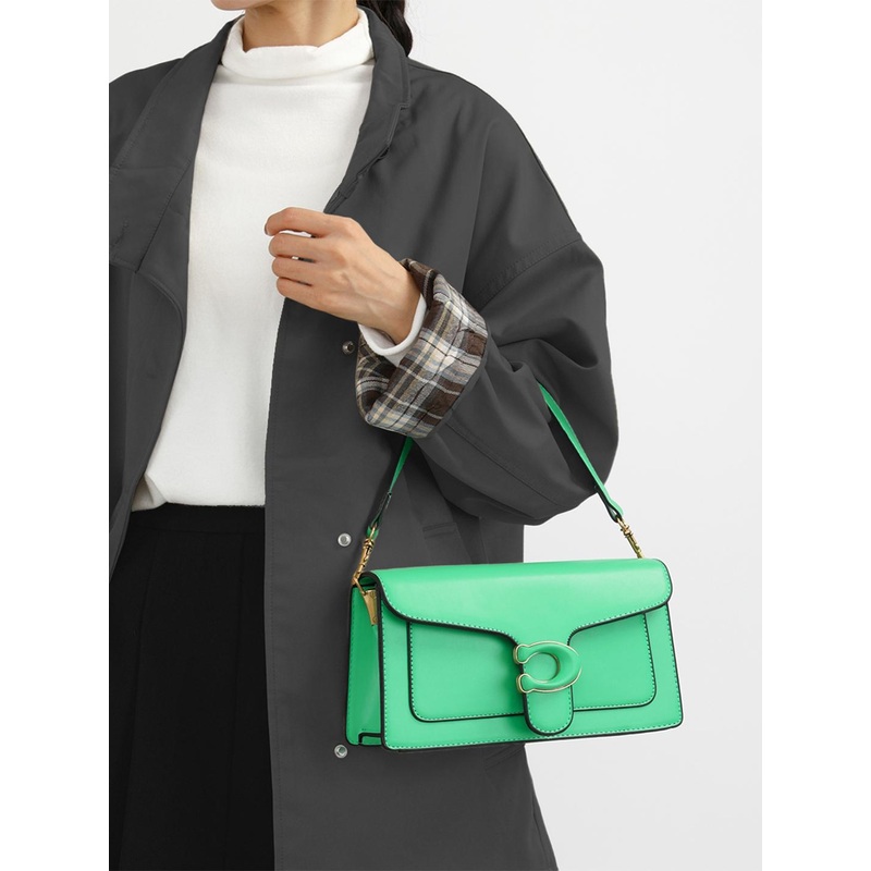 Diva Dale Women Typography Printed Structured Buckle Detail Satchel Bag