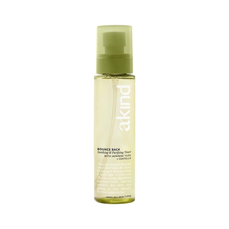 akind Bounce Back Soothing & Purifying Toner with Japanese Yuzu & Centella – 150 ml