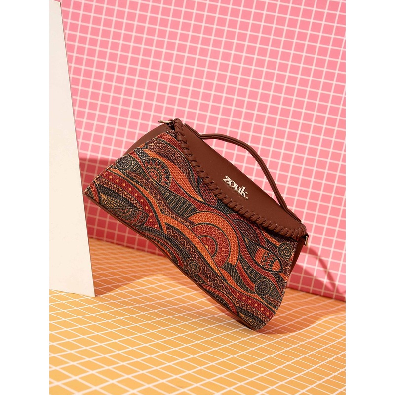 Alt by Zouk  Pithora Artistry Printed Bowling Sling Bag