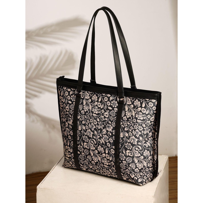 Anouk Women Floral Printed Structured Shoulder Bag