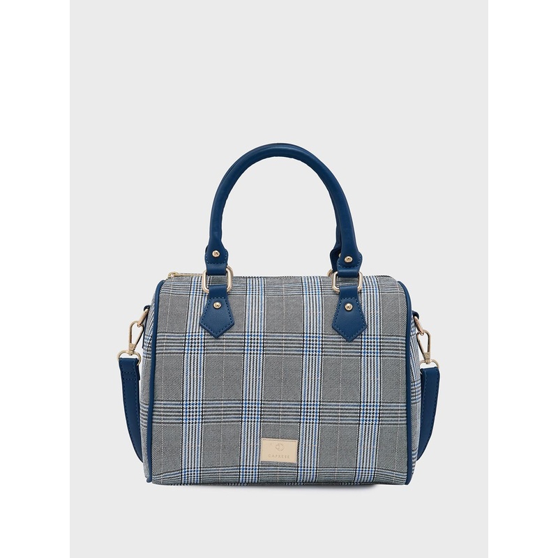 Caprese Checked Swagger Handheld Bag