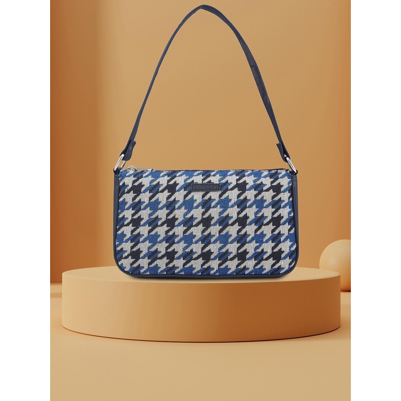 Caprese Madina Women Navy Medium Hobo Bag