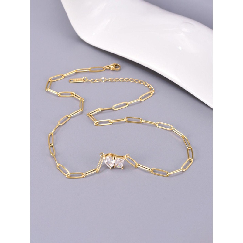 Designs & You Gold-Plated Stainless Steel Contemporary Pendant