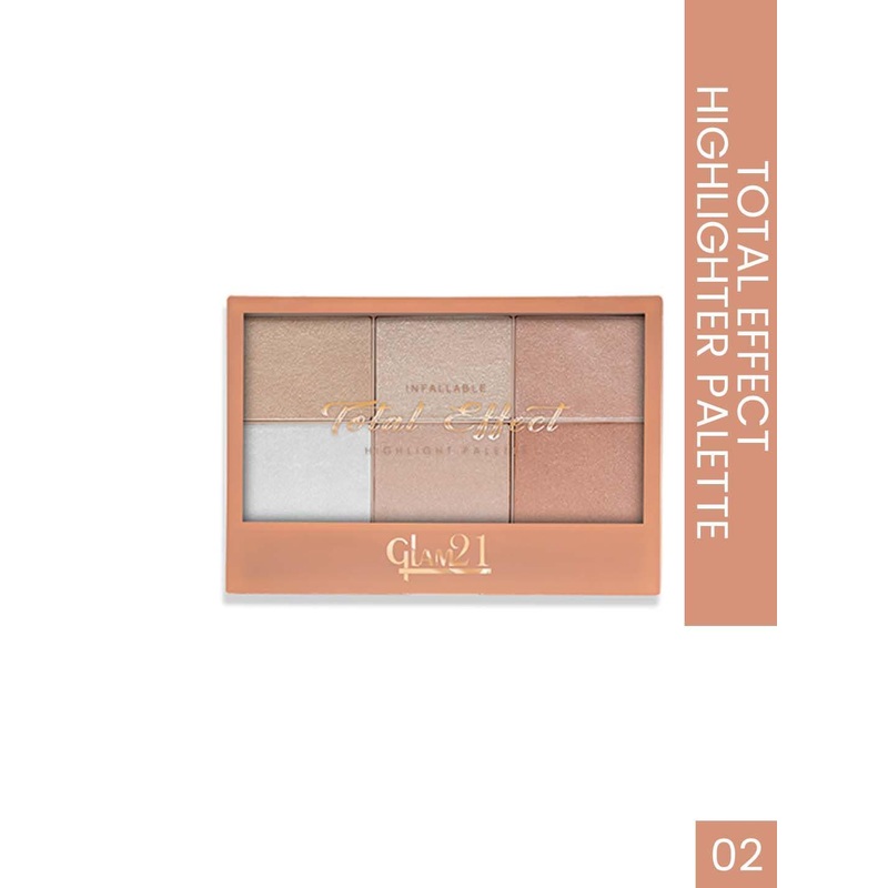 GLAM21 Total Effect Highlight Palette With 6 Shades-Palette-02