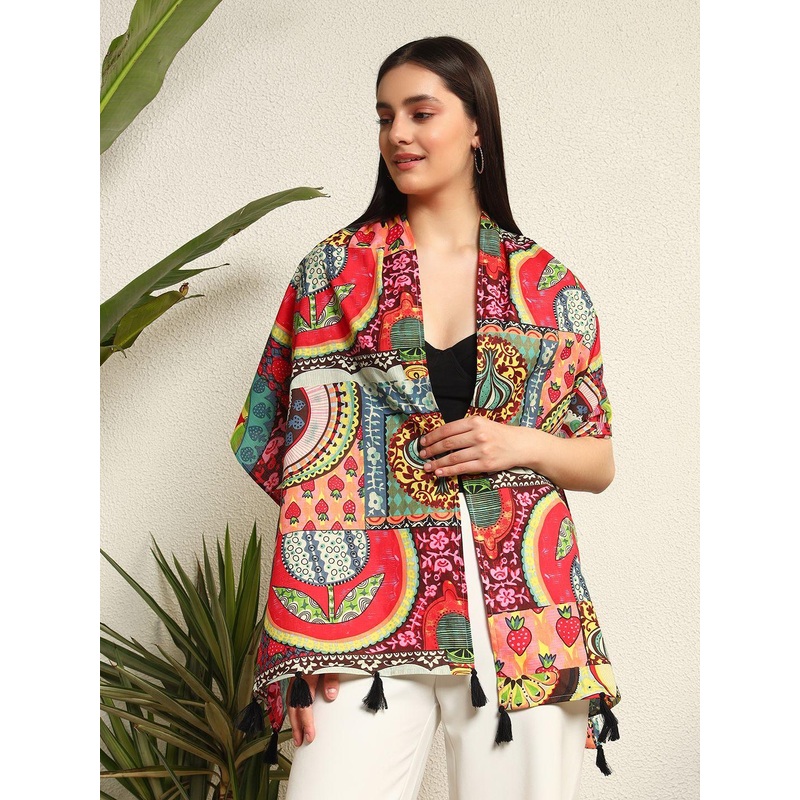 HANDICRAFT PALACE Women Printed Scarf