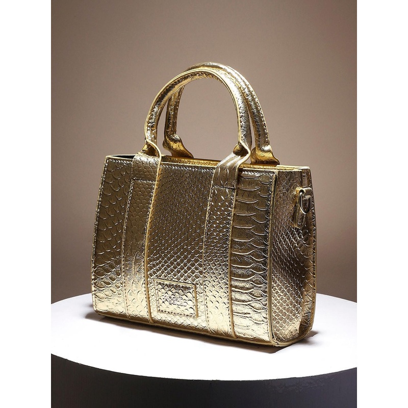 HAUTE SAUCE   Textured Structured Handheld Bag