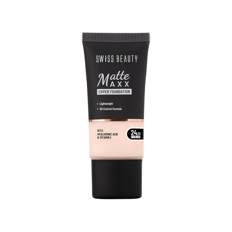 SWISS BEAUTY Matte Maxx Cover Foundation – 30g – Fair Warm (01)