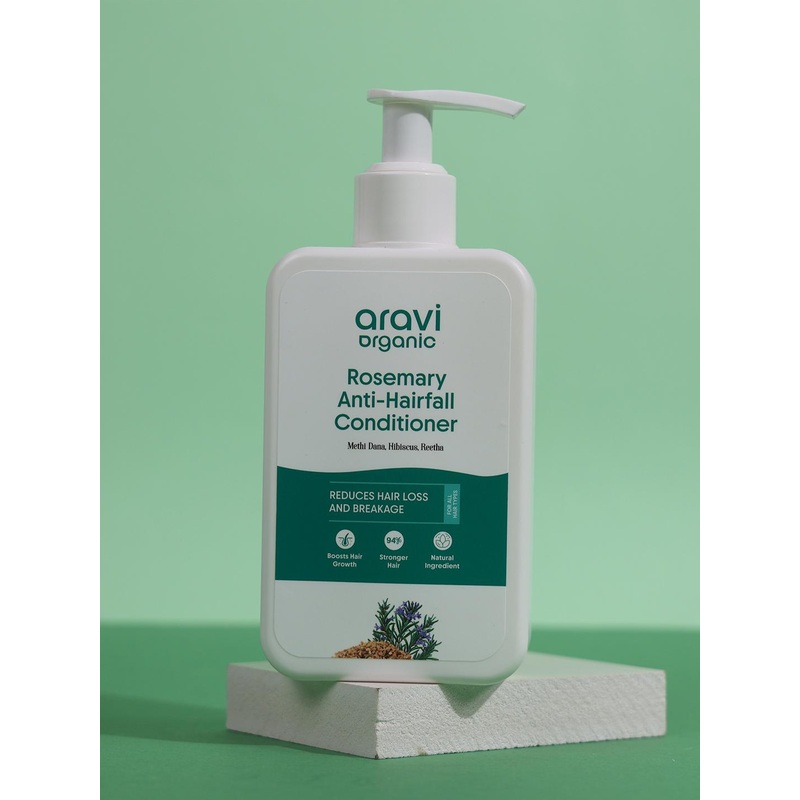 Aravi Organic Rosemary Anti-Hairfall Conditioner For Stronger & Thicker Hair – 200ml