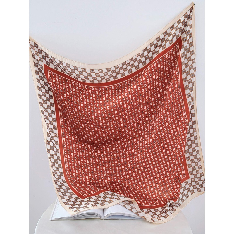 CrossKulture Women Checked Printed Scarf