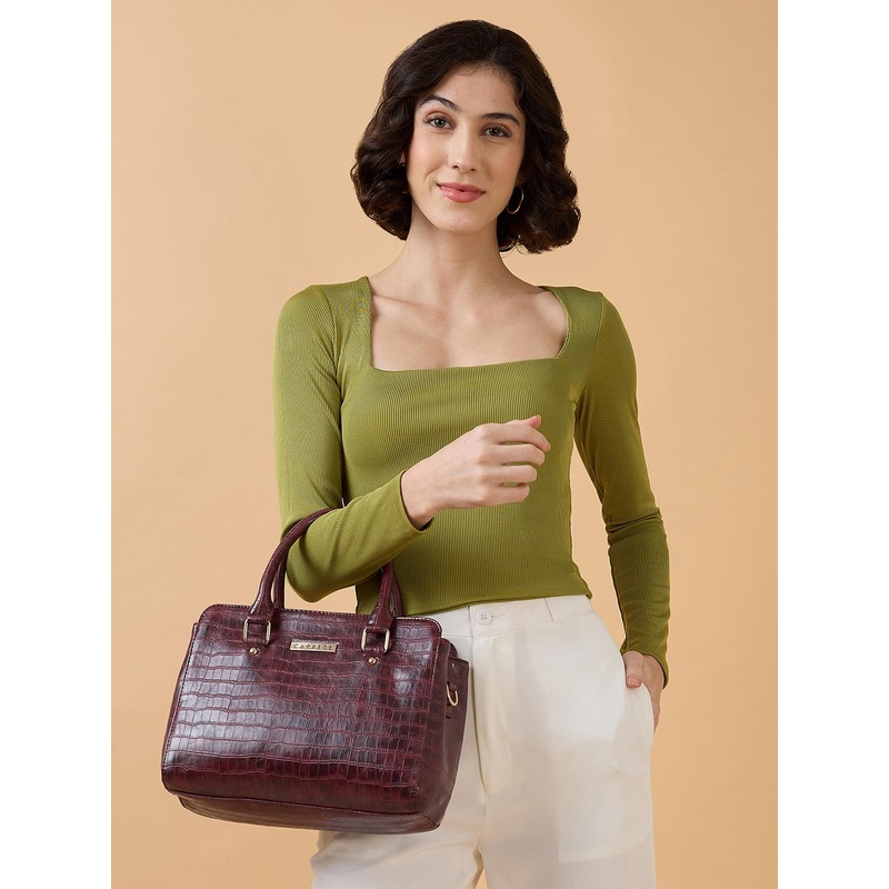 DressBerry X CAPRESE Verona Women Cherry Small Satchel Bag