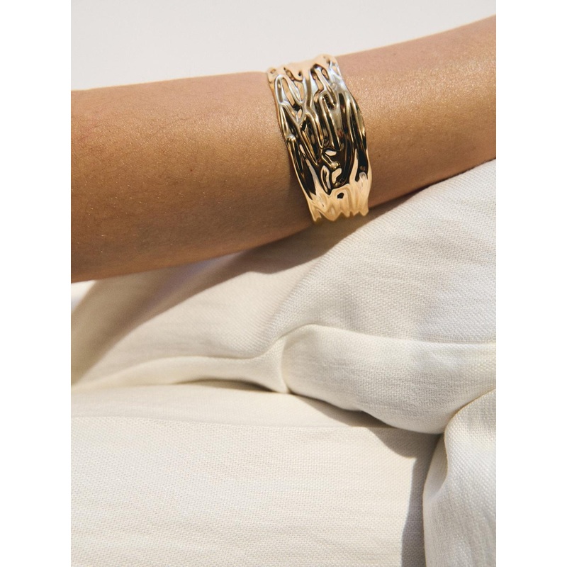 H&M Textured Cuff Bracelet