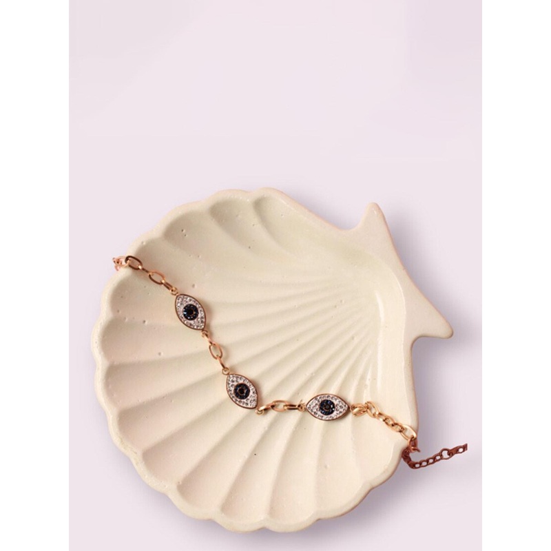 SALTY Women Stainless Steel Charm Bracelet