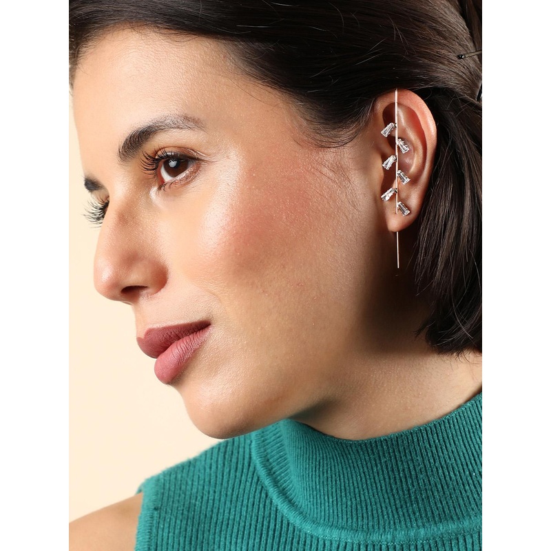 SOHI Contemporary Ear Cuff Earrings