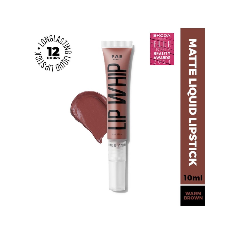 FAE BEAUTY Lip Whip Long Lasting 12Hr Non Drying Matte Soft Mousse Lipstick 10g – Safeword