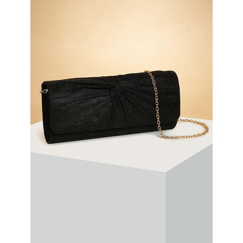 Forever Glam by Pantaloons Textured Box Clutch