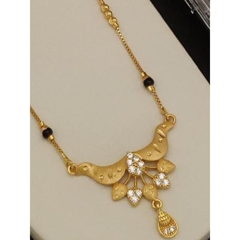 Queenzart Women Gold Mangalsutra