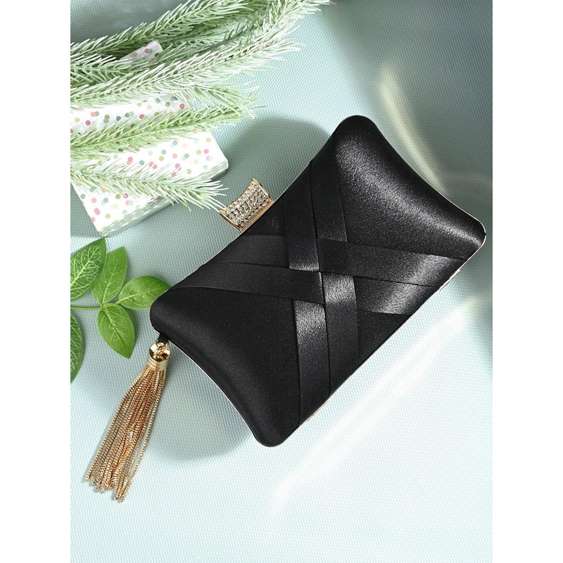 Toobacraft Textured Box Clutch