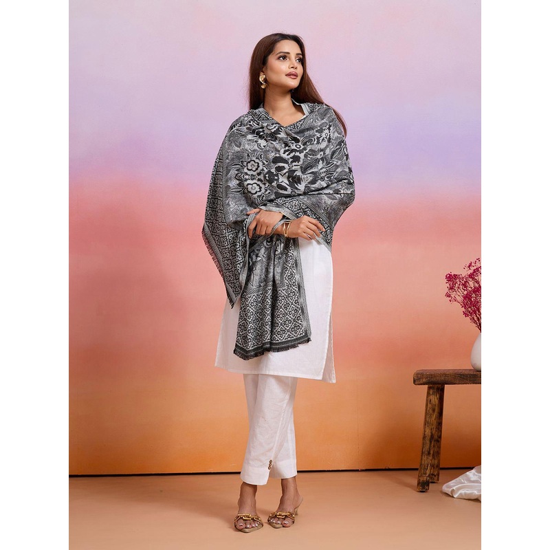 WEAVERS VILLA Women Ethnic Motifs Printed Stole