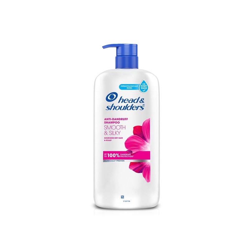 Head & Shoulders Smooth and Silky, Anti Dandruff Shampoo – 1.2l