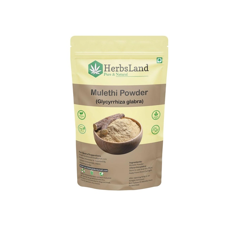 HerbsLand Pure & Natural Mulethi Powder – 200 g