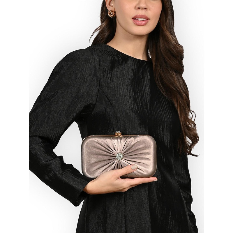 Lavie Embellished Box Clutch
