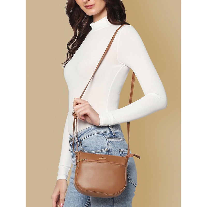Lavie Tan Structured Sling Bag
