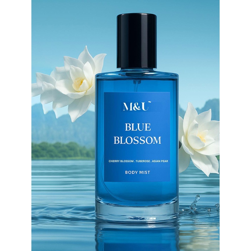 M&U Women Blue Blossom Long Lasting Body Mist – 50 ml