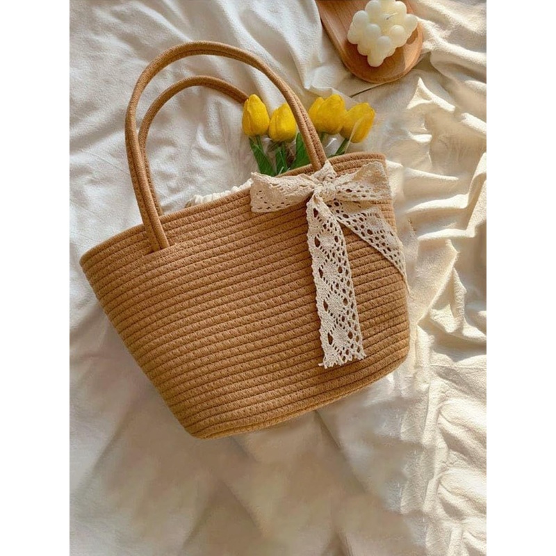 Textile and Beyond Structured Sling Bag