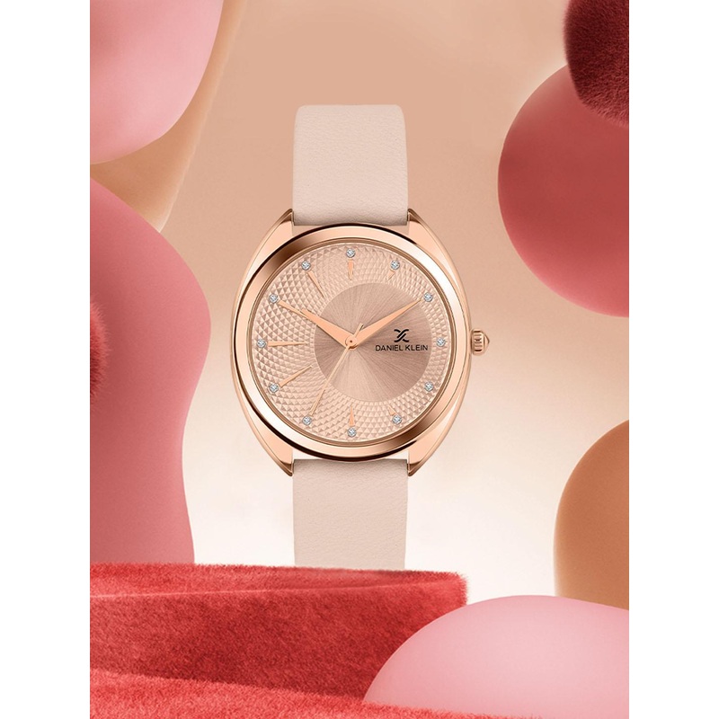 Daniel Klein Women Dial & Leather Straps Analogue Watch DK.1.14021-1