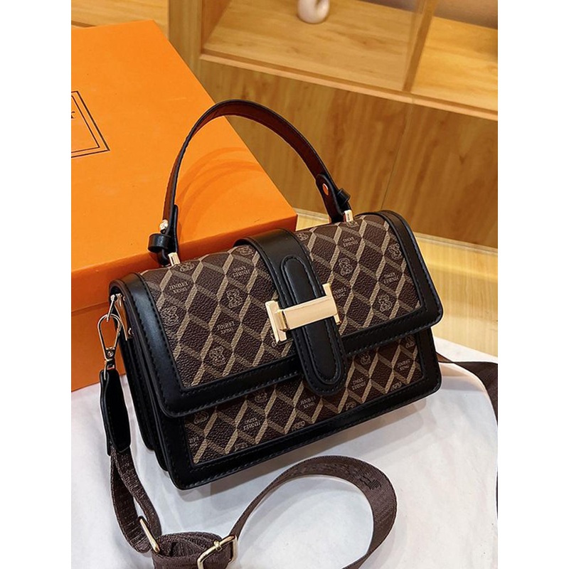 Diva Dale Women Checked Crossbody Sling Bag