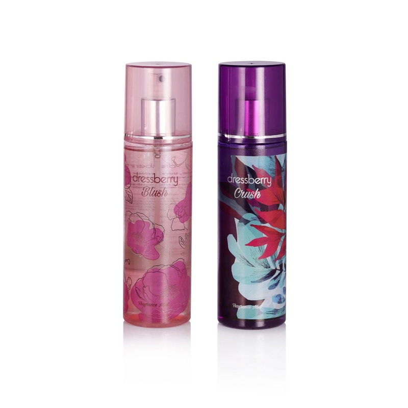 Dressberry Set of 2 Body Mists – 190 ml – Blush & Crush