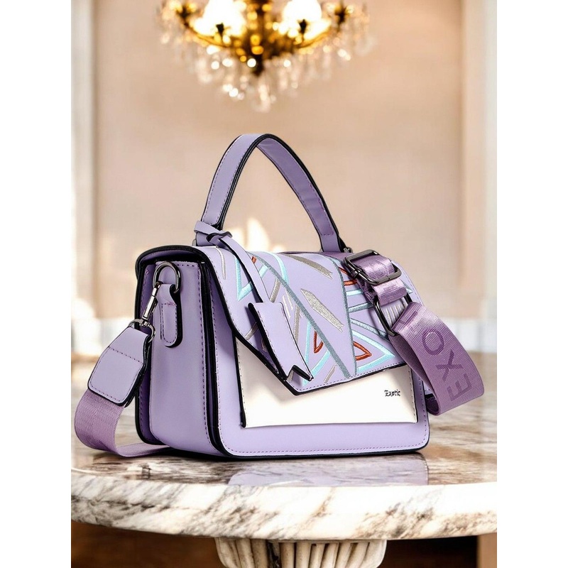 Exotic Floral Embellished Sling Bag