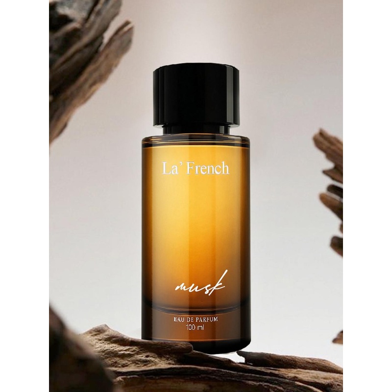 La French Musk Long Lasting Elegant Musk with Spicy & Woody Accords Perfume- 100ml