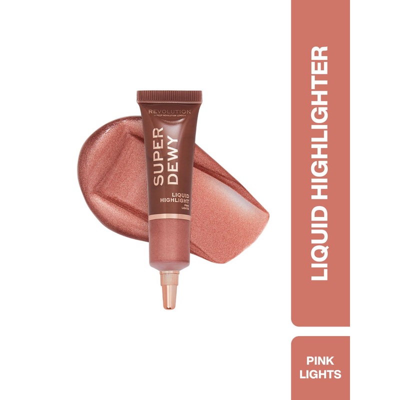 Makeup Revolution London Superdewy Vegan Liquid Highlighter 5 ml – Pink Lights