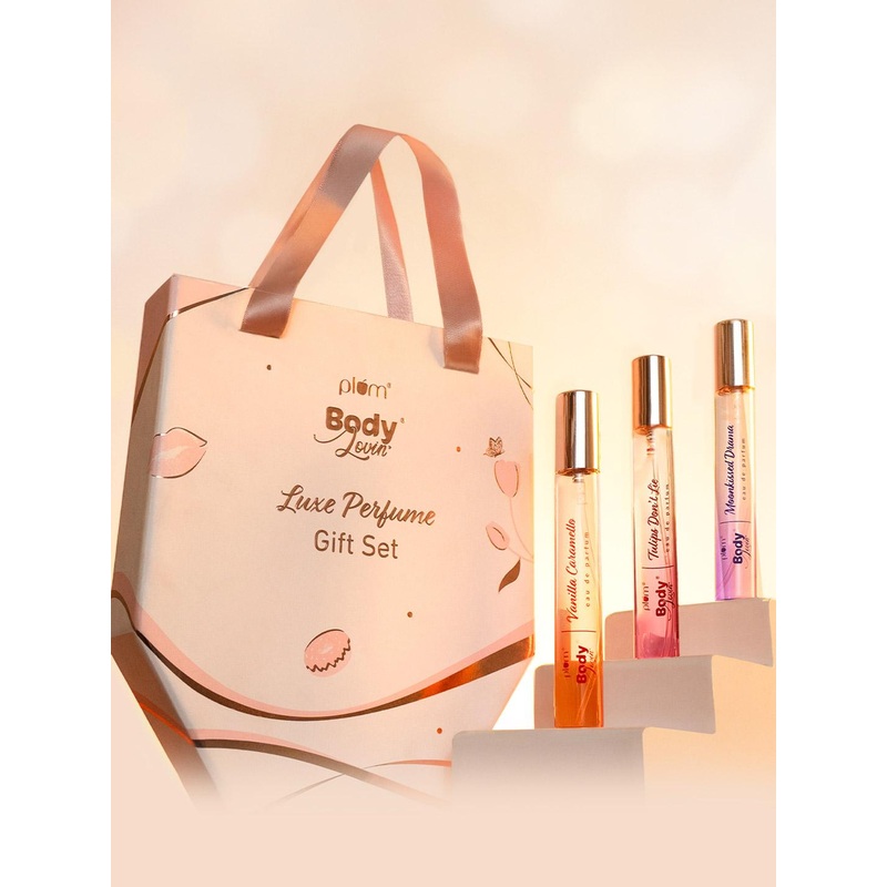 Plum Body Lovin’ Set Of 3 Luxe Long Lasting Perfume Gift Set – 15 ml Each