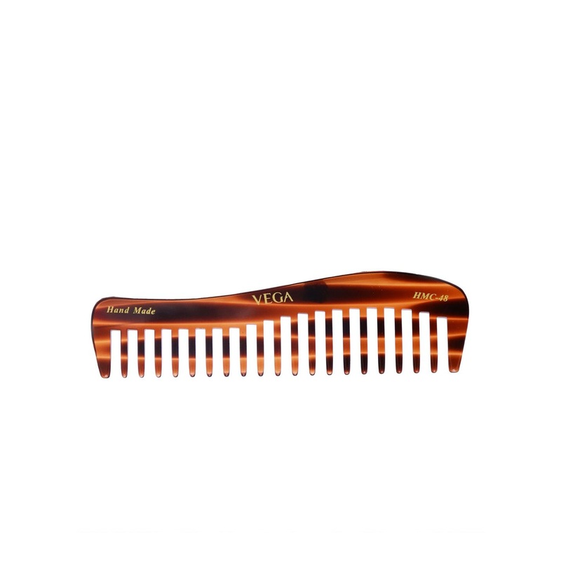 VEGA Handmade Shampoo Hair Comb with Wide Teeth HMC-48