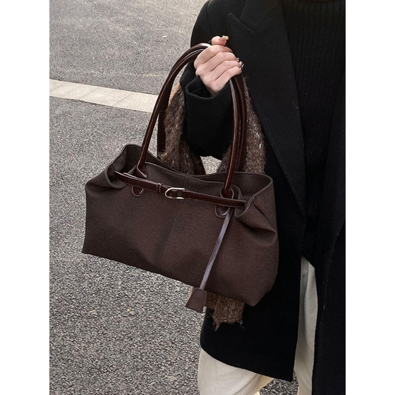 CORSICA PU Structured Handheld Bag
