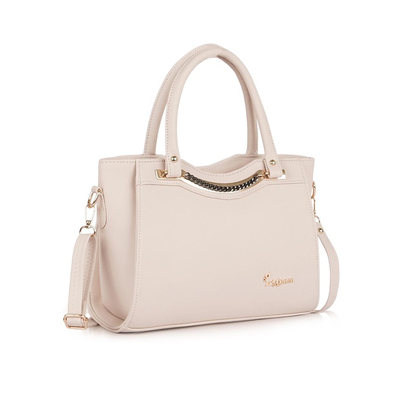 LADY QUINTON Women PU Structured Handheld Bag