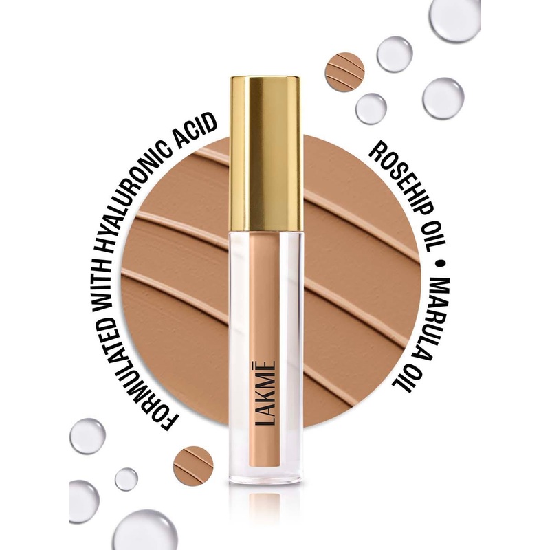 Lakme 9to5 Hya Matte Liquid Concealer With Hyaluronic Acid & Rosehip Oil  2ml – Cinnamon