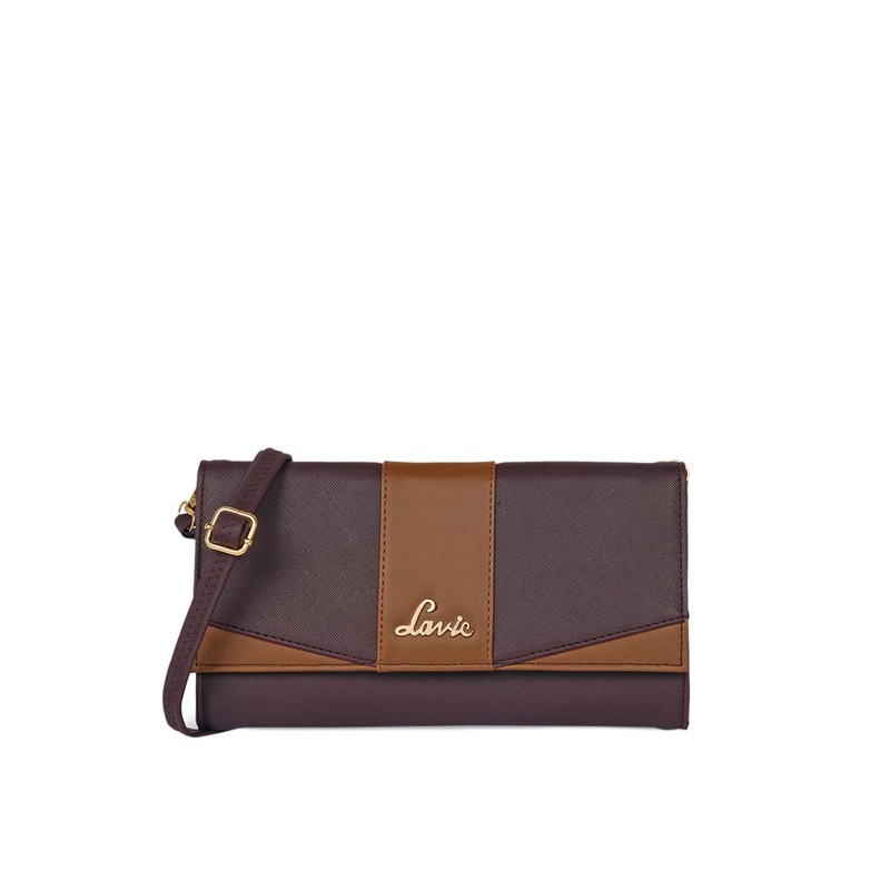 Lavie Colourblocked Envelope Clutch